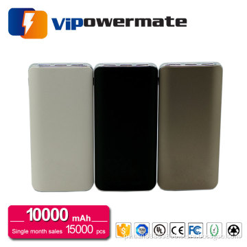 Wholesale alibaba 3 usb output universal usb charge portable rechargeable battery power bank 10000mah